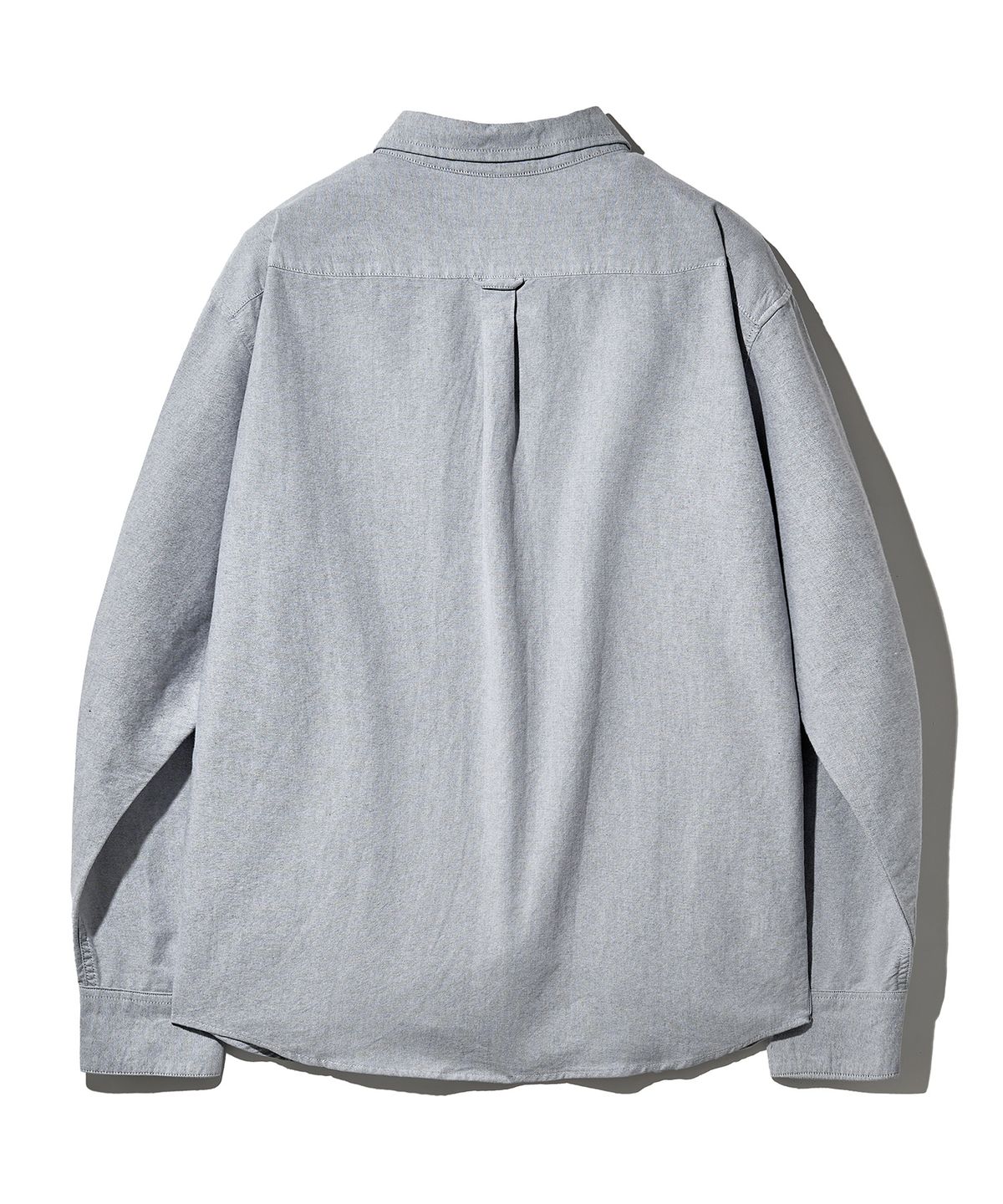 그루브라임(GROOVE RHYME) POCKET OXFORD SHIRTS (GREY) [LRSFCSA742M]