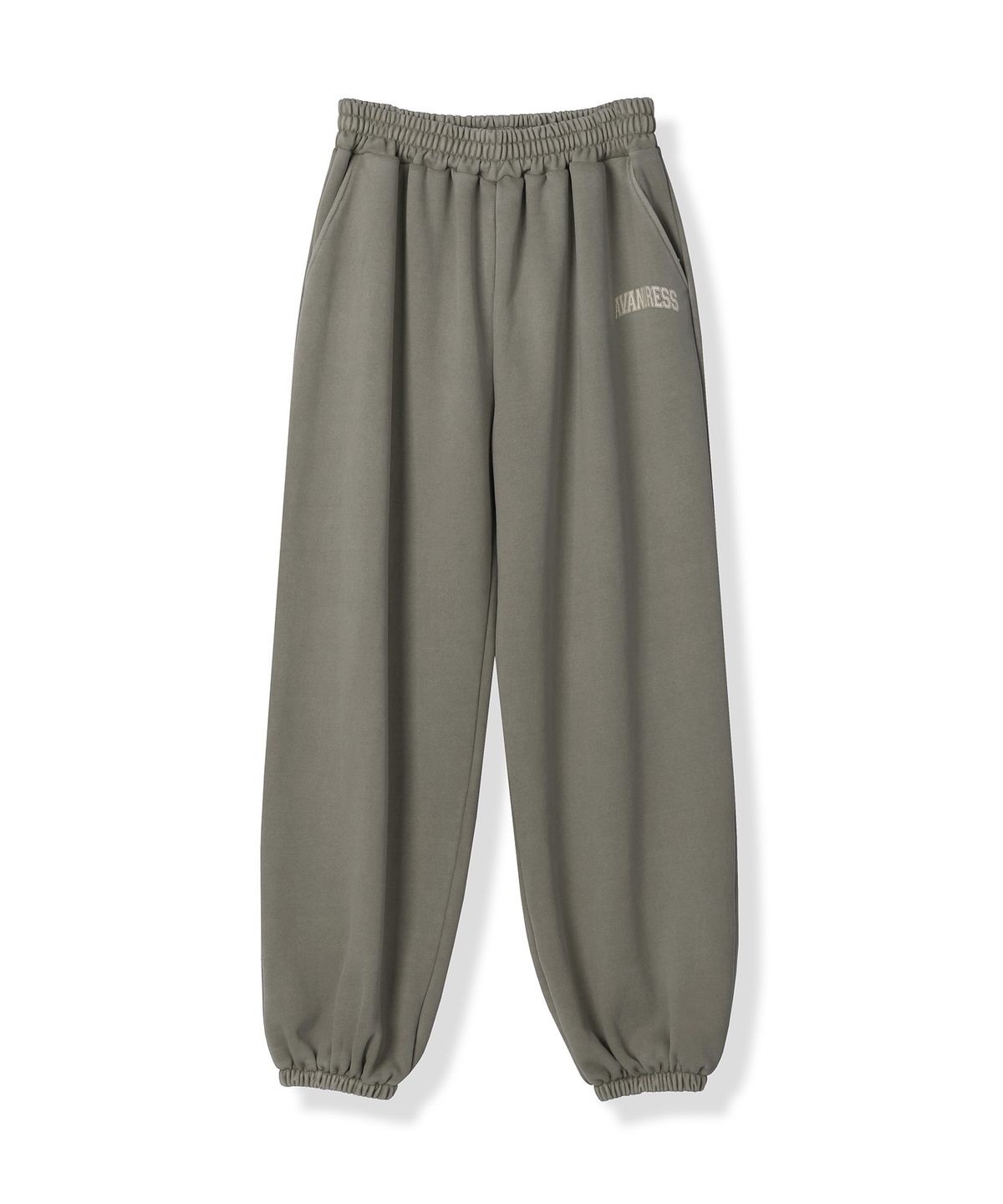 어반드레스(AVANDRESS) [SET] Pigment Felt Crop Hoody & Pigment Jogger Pants  - 3COL