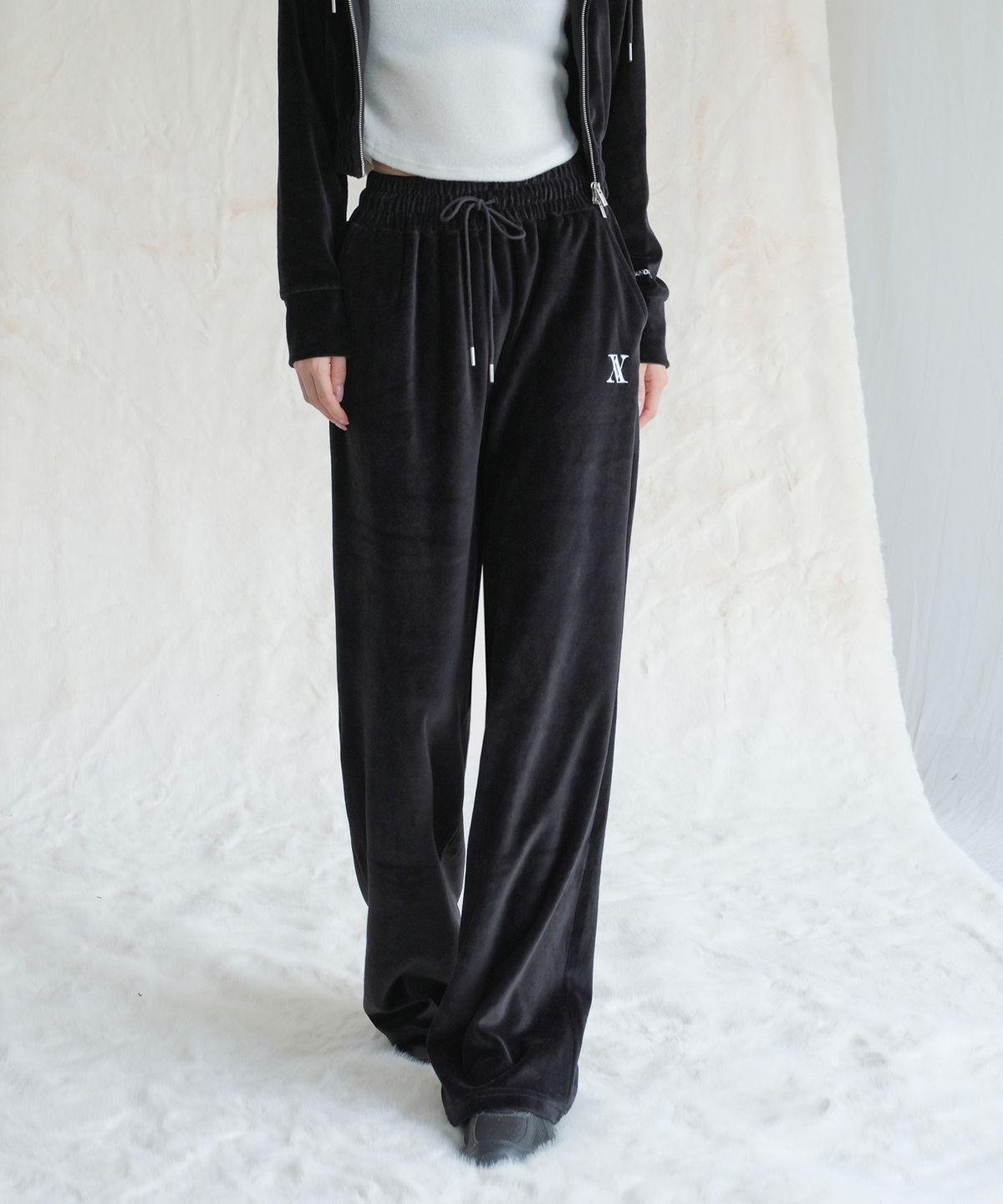 어반드레스(AVANDRESS) [SET] Very Beloa Hood Zip-up & Very Beloa Pants - 6COL