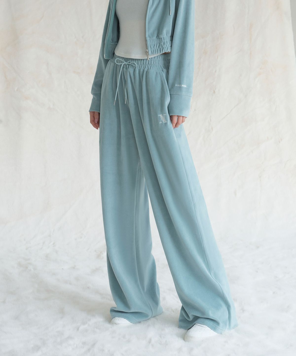 어반드레스(AVANDRESS) [SET] Very Beloa Hood Zip-up & Very Beloa Pants - 6COL