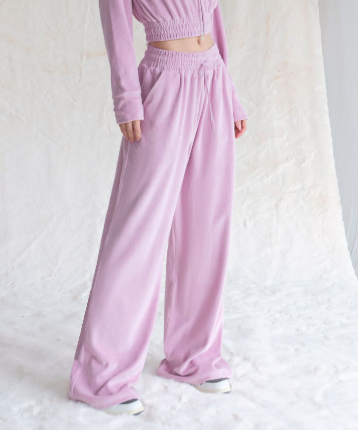 어반드레스(AVANDRESS) [SET] Very Beloa Hood Zip-up & Very Beloa Pants - 6COL