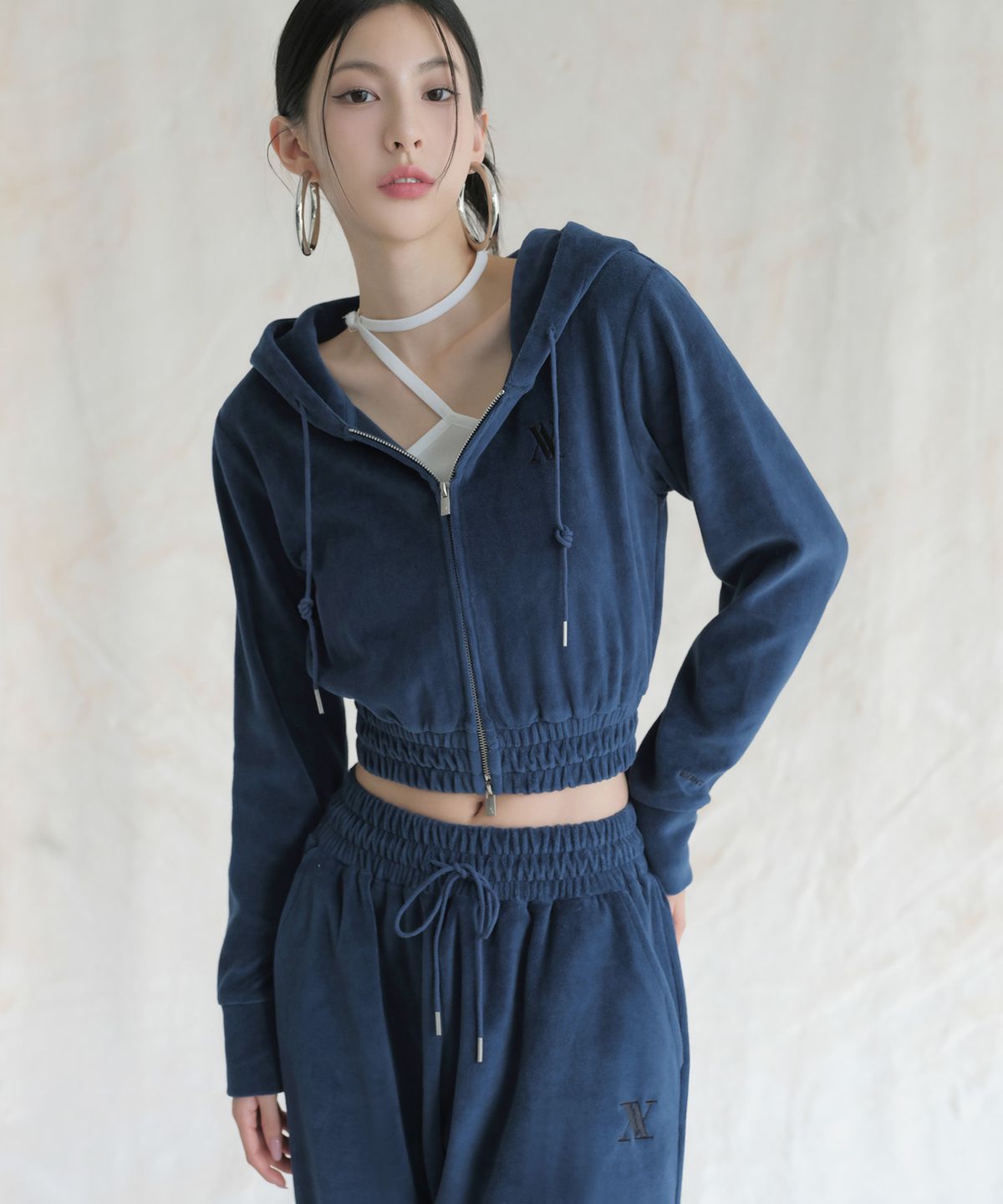 어반드레스(AVANDRESS) [SET] Very Beloa Hood Zip-up & Very Beloa Pants - 6COL