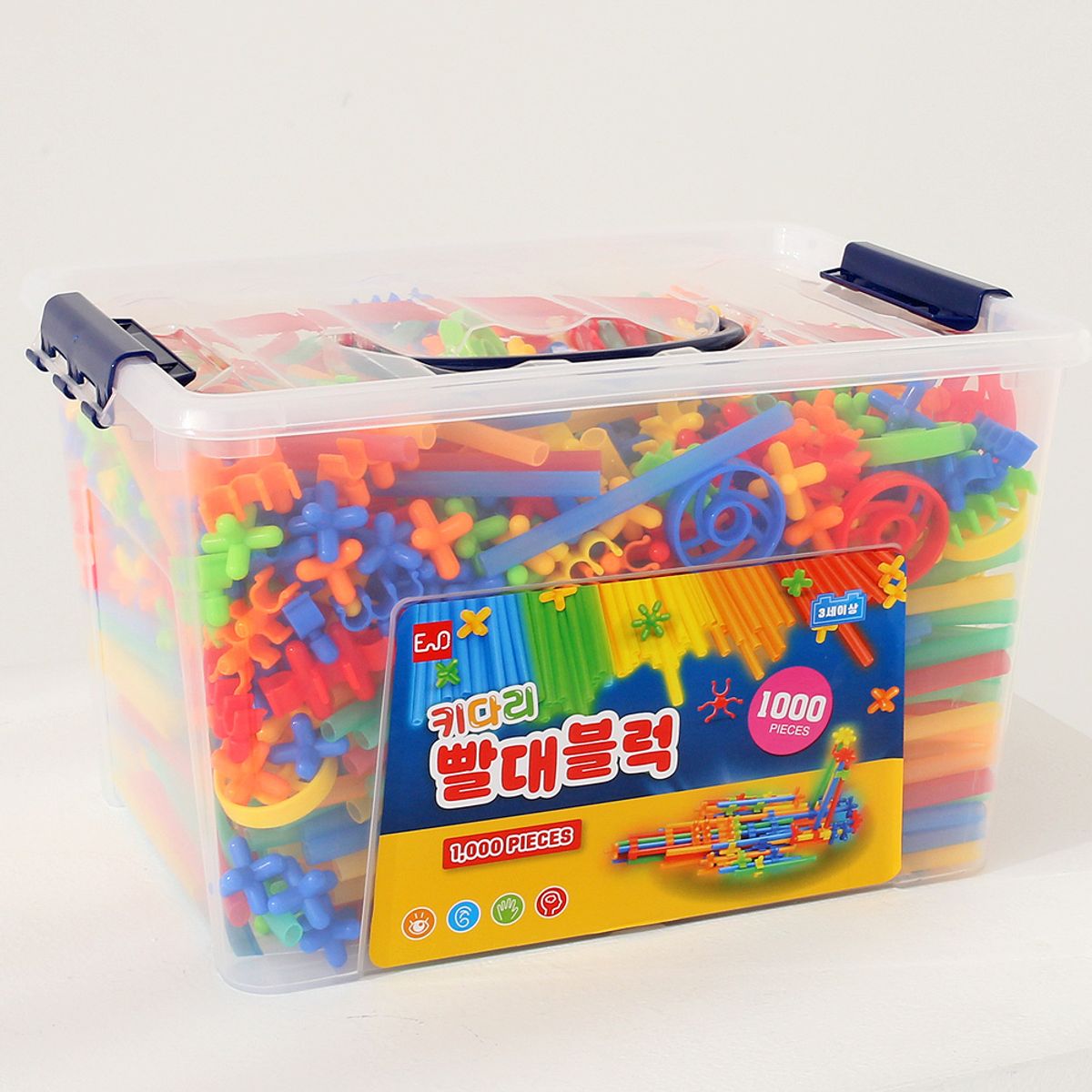 이앤오(ENO) 키다리 빨대블럭 1000PCS