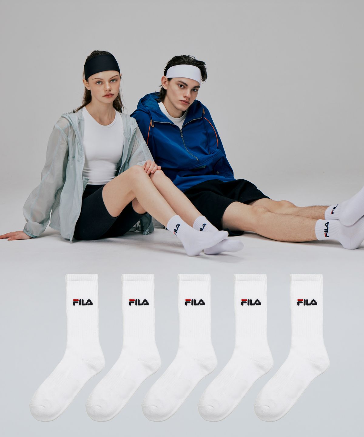 휠라 골프(FILA GOLF) 쿠션 장목 5PACK (3colors)