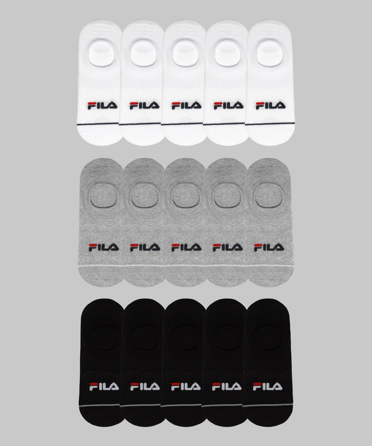 휠라 골프(FILA GOLF) 메쉬 포인트 페이크 삭스 5PACK (3colors)