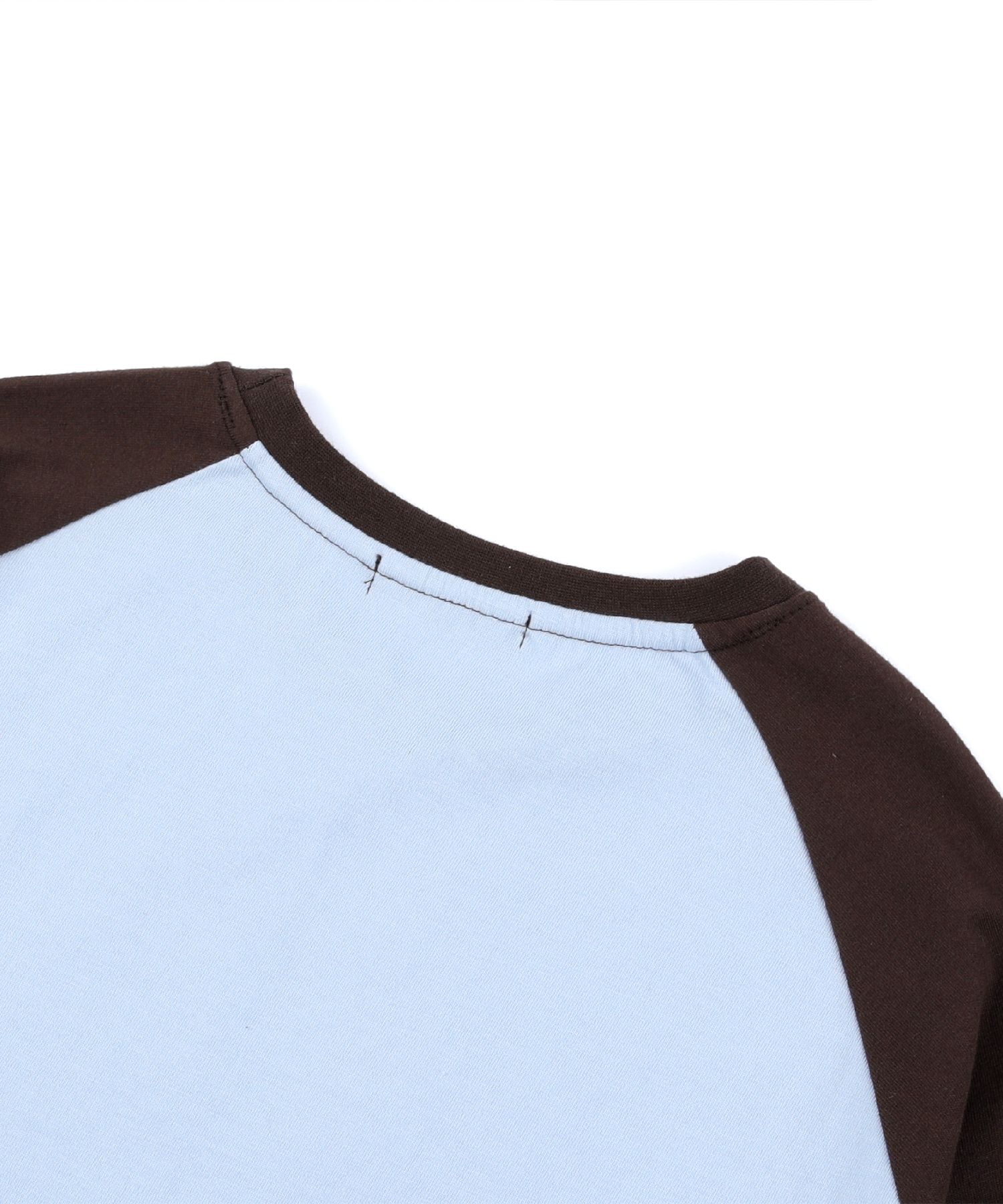 MUSINSA公式 | NASTYKICK [NK] Pitchy Raglan Longsleeve (Brown
