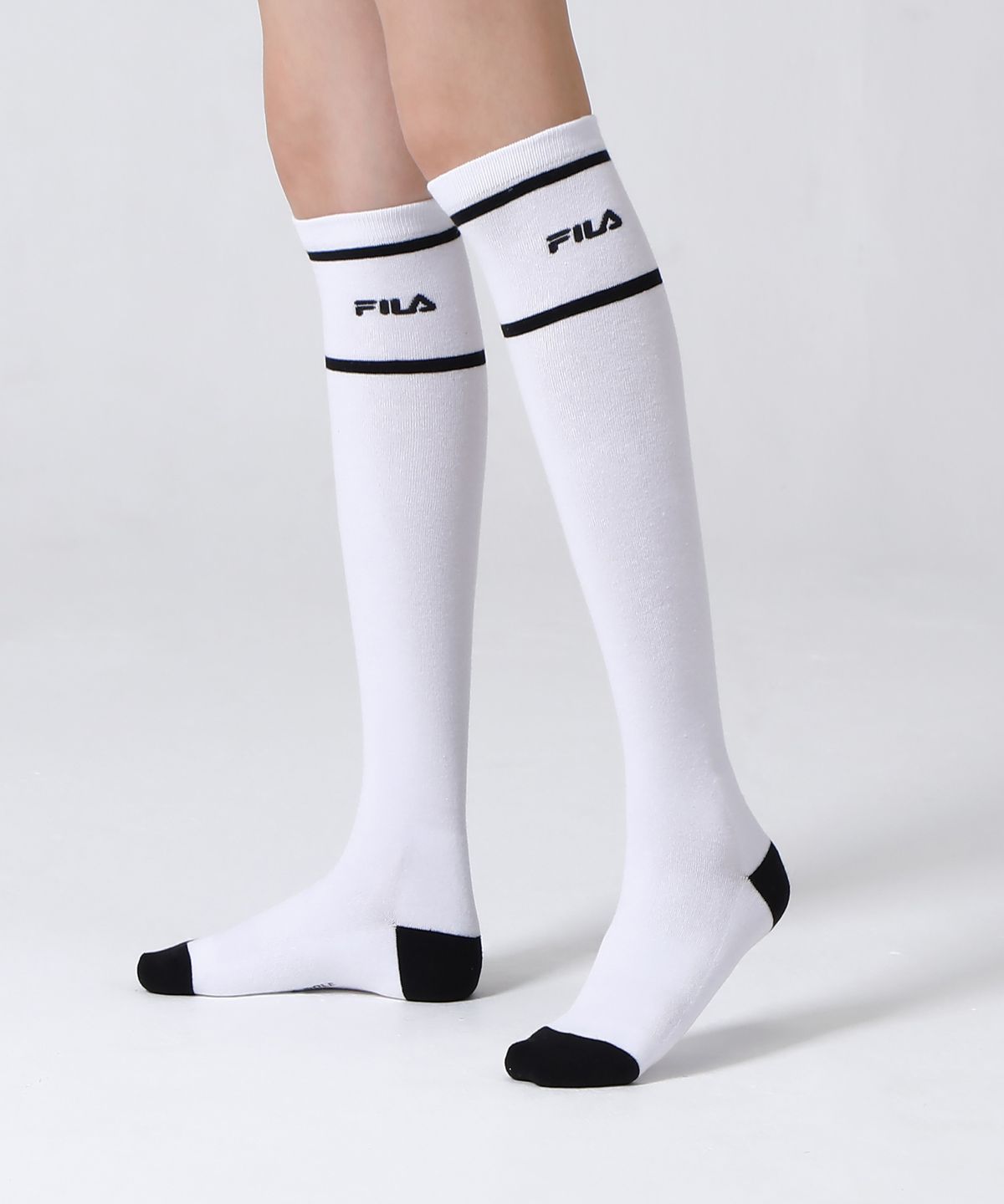 휠라 골프(FILA GOLF) 사이드 더블 쿠션 니삭스 3PACK (2colors)
