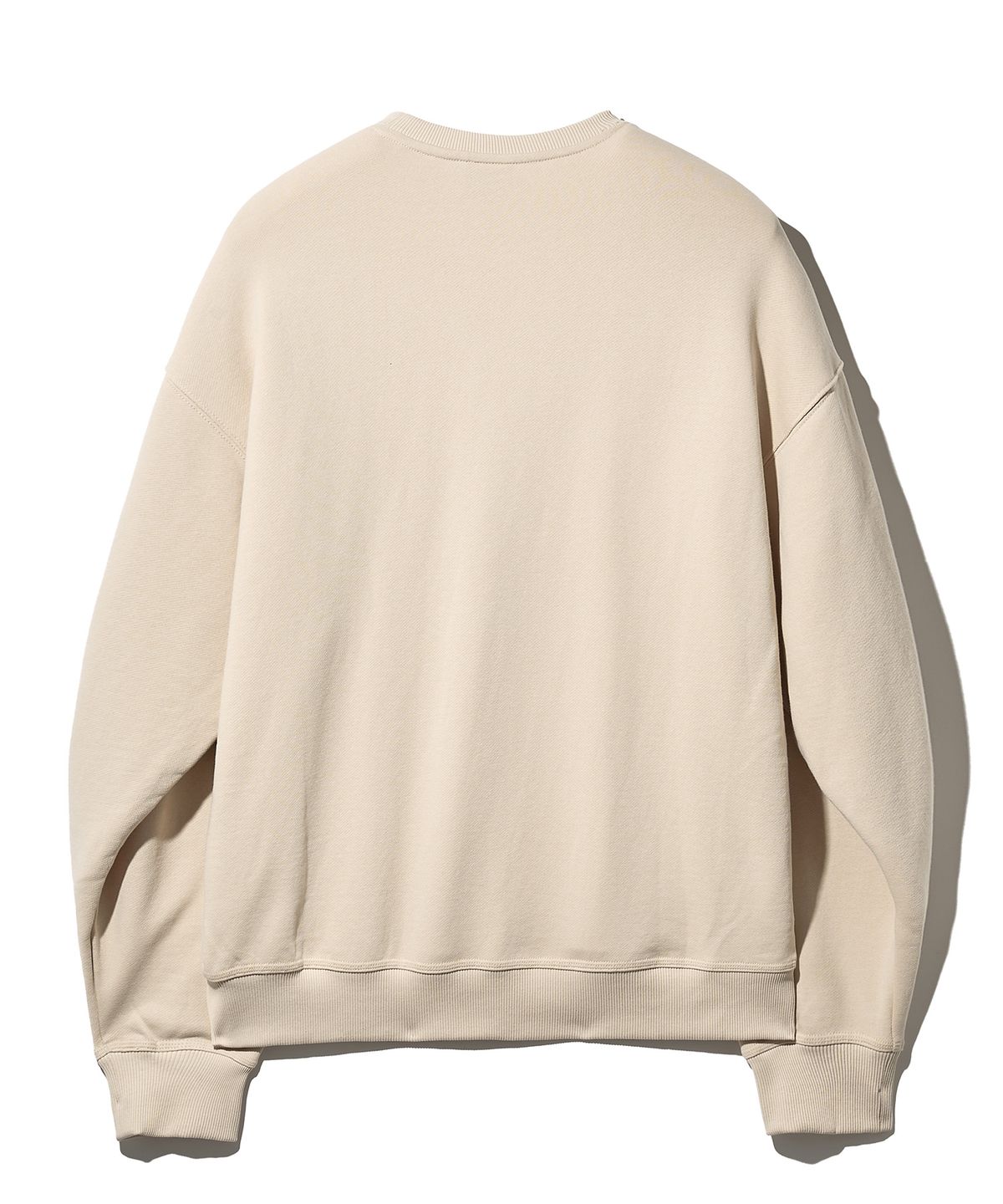그루브라임(GROOVE RHYME) ANIMAL WAPEN SWEATSHIRT (BEIGE) [LRSFCTM729M]