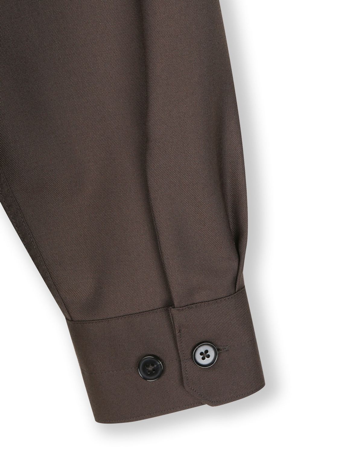 비슬로우(BESLOW) MILITARY CONVERTIBLE COLLAR SHIRTS MOCCA