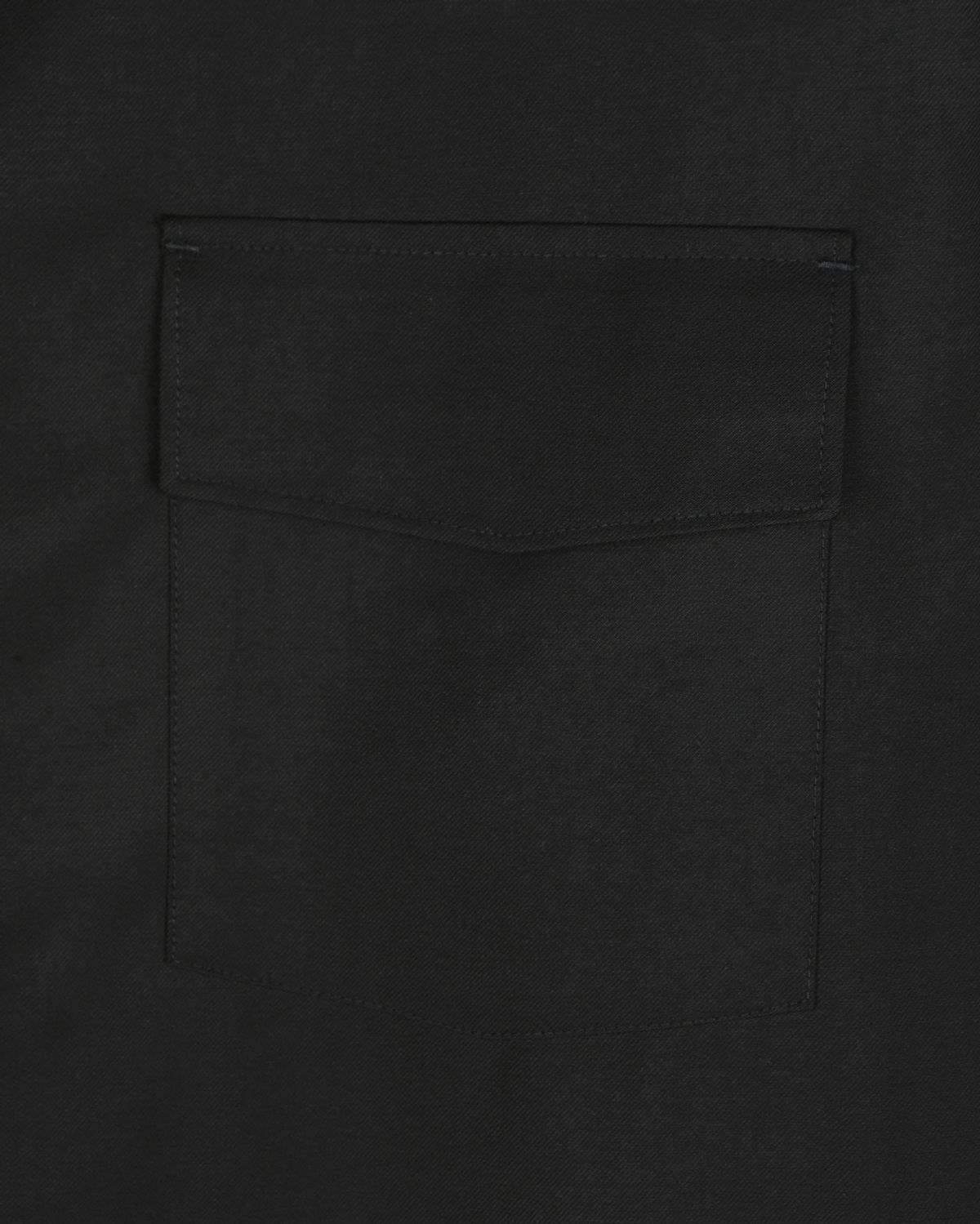 비슬로우(BESLOW) MILITARY CONVERTIBLE COLLAR SHIRTS BLACK