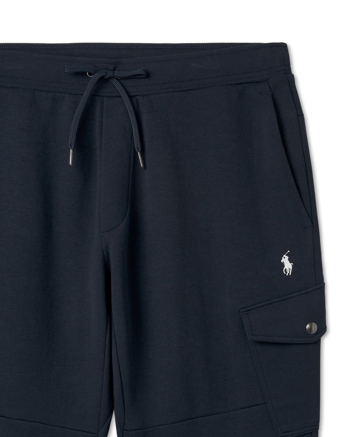 폴로 랄프 로렌(POLO RALPH LAUREN) 더블 니트 카고 조거 팬츠 - 네이비