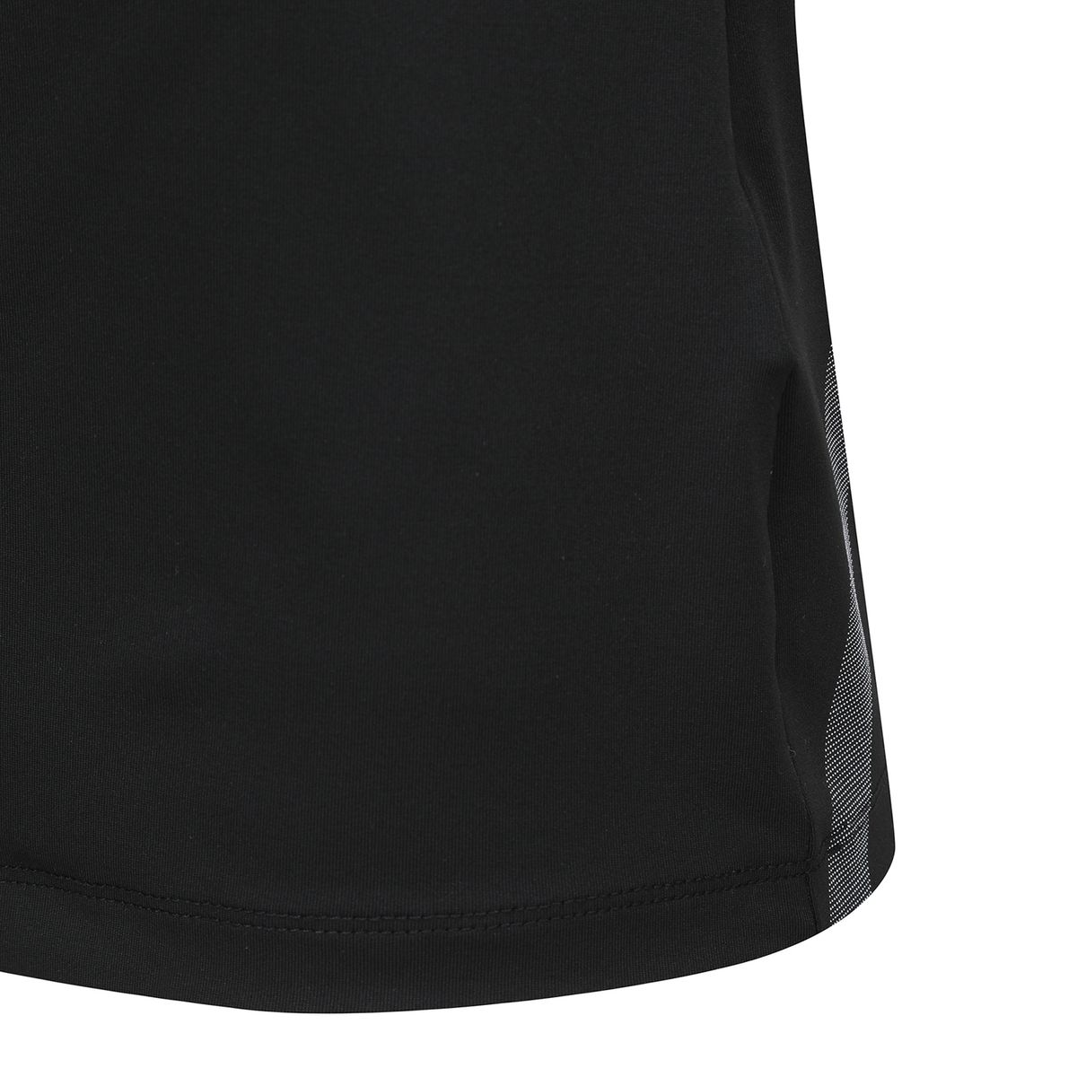 어뉴골프(ANEW GOLF) WOMEN SIGNATURE LOGO LONG T-SHIRT_BK