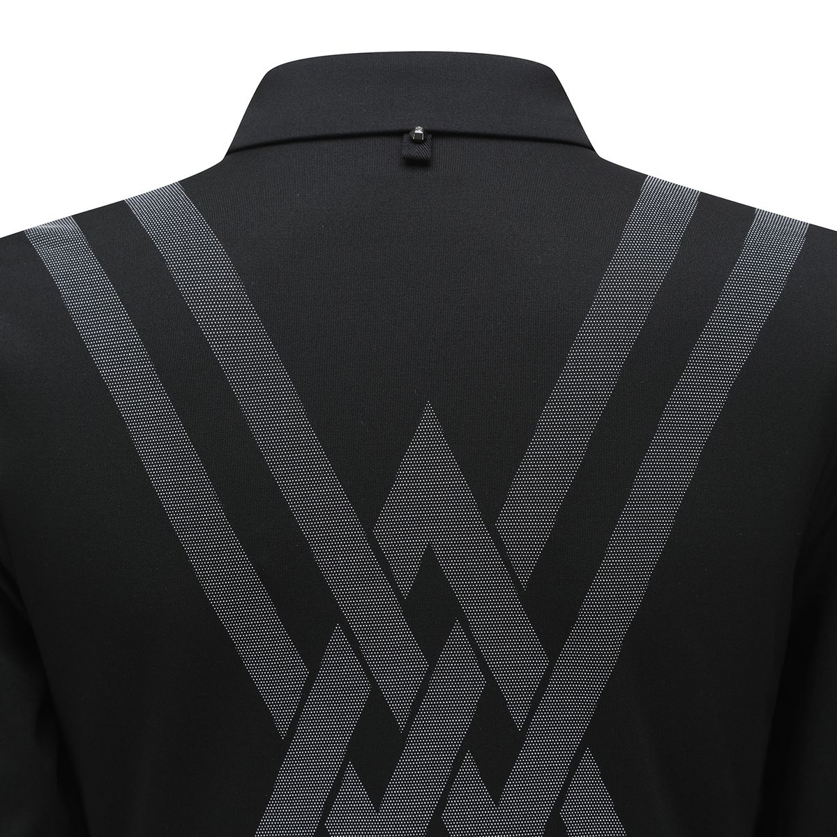 어뉴골프(ANEW GOLF) WOMEN SIGNATURE LOGO LONG T-SHIRT_BK