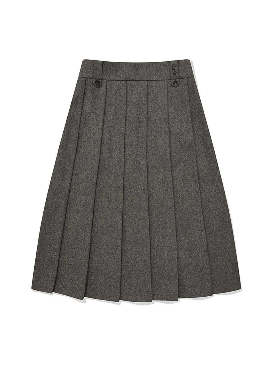 [ KIRSH ]★KIRSH MIDI PLEATS SKIRT KIRSH MIDI PLEATS SKIRT[BLACK] - KIRSH | 60% - Asian Fashion