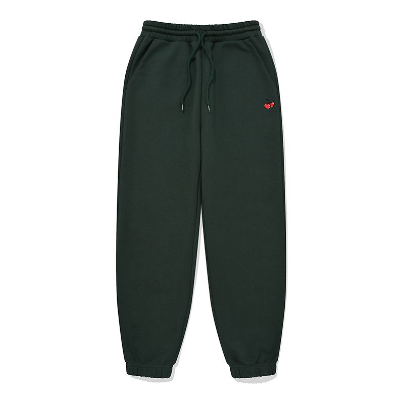 [ KIRSH ]★韓国大人気★SMALL CHERRY JOGGER PANTS MUSINSA | KIRSH Small Cherry Jogger Pants [Dark Khaki]
