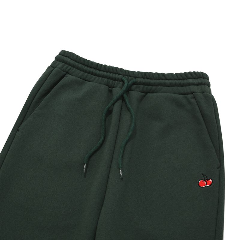 ★2023FW新作★KIRSH★SMALL CHERRY JOGGER PANTS MUSINSA | KIRSH Small Cherry Jogger Pants [Dark Khaki]