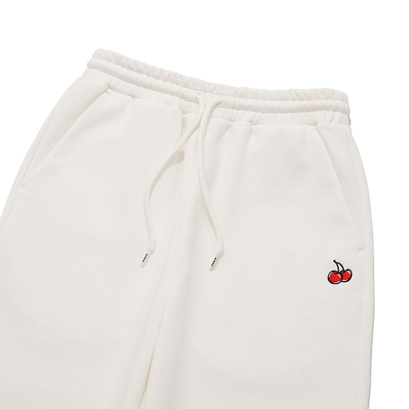 [ KIRSH ]★SMALL CHERRY JOGGER PANTS MUSINSA | KIRSH Small Cherry Jogger Pants [White]