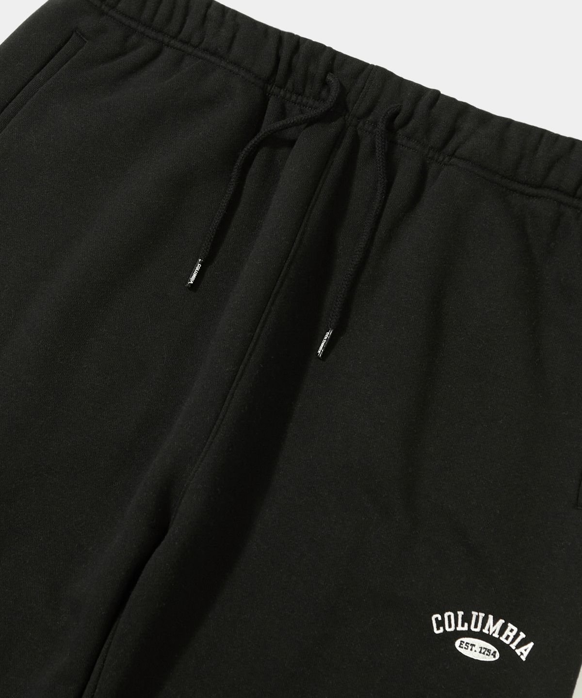 컬럼비아 유니버시티(COLUMBIA UNIVERSITY) CU ARCH LOGO REGULAR-FIT FLEECE SWEATPANTS 블랙