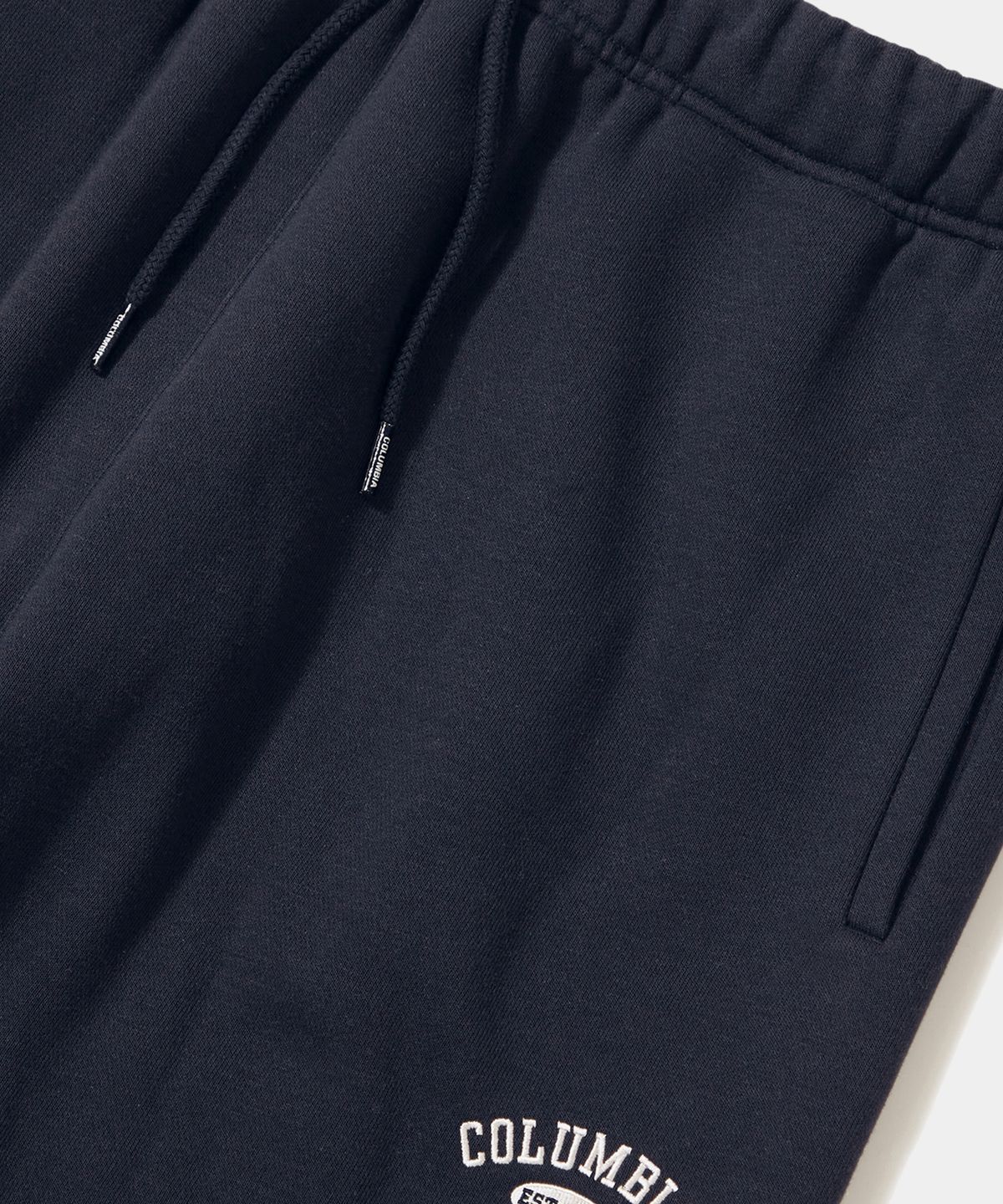 컬럼비아 유니버시티(COLUMBIA UNIVERSITY) CU ARCH LOGO REGULAR-FIT FLEECE SWEATPANTS 크라운네이비
