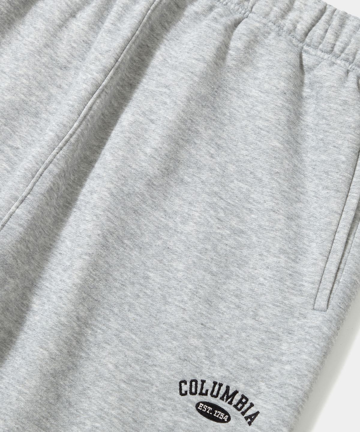 컬럼비아 유니버시티(COLUMBIA UNIVERSITY) CU ARCH LOGO REGULAR-FIT FLEECE SWEATPANTS M그레이