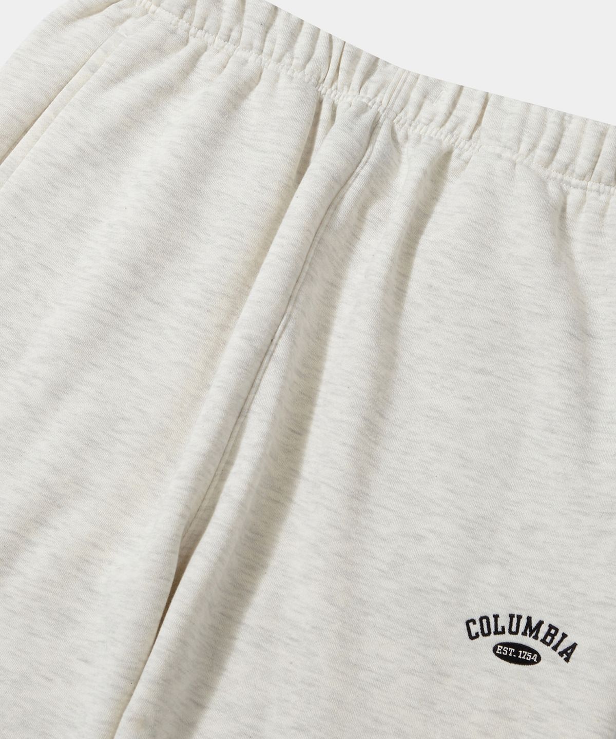 컬럼비아 유니버시티(COLUMBIA UNIVERSITY) CU ARCH LOGO REGULAR-FIT FLEECE SWEATPANTS 오트밀