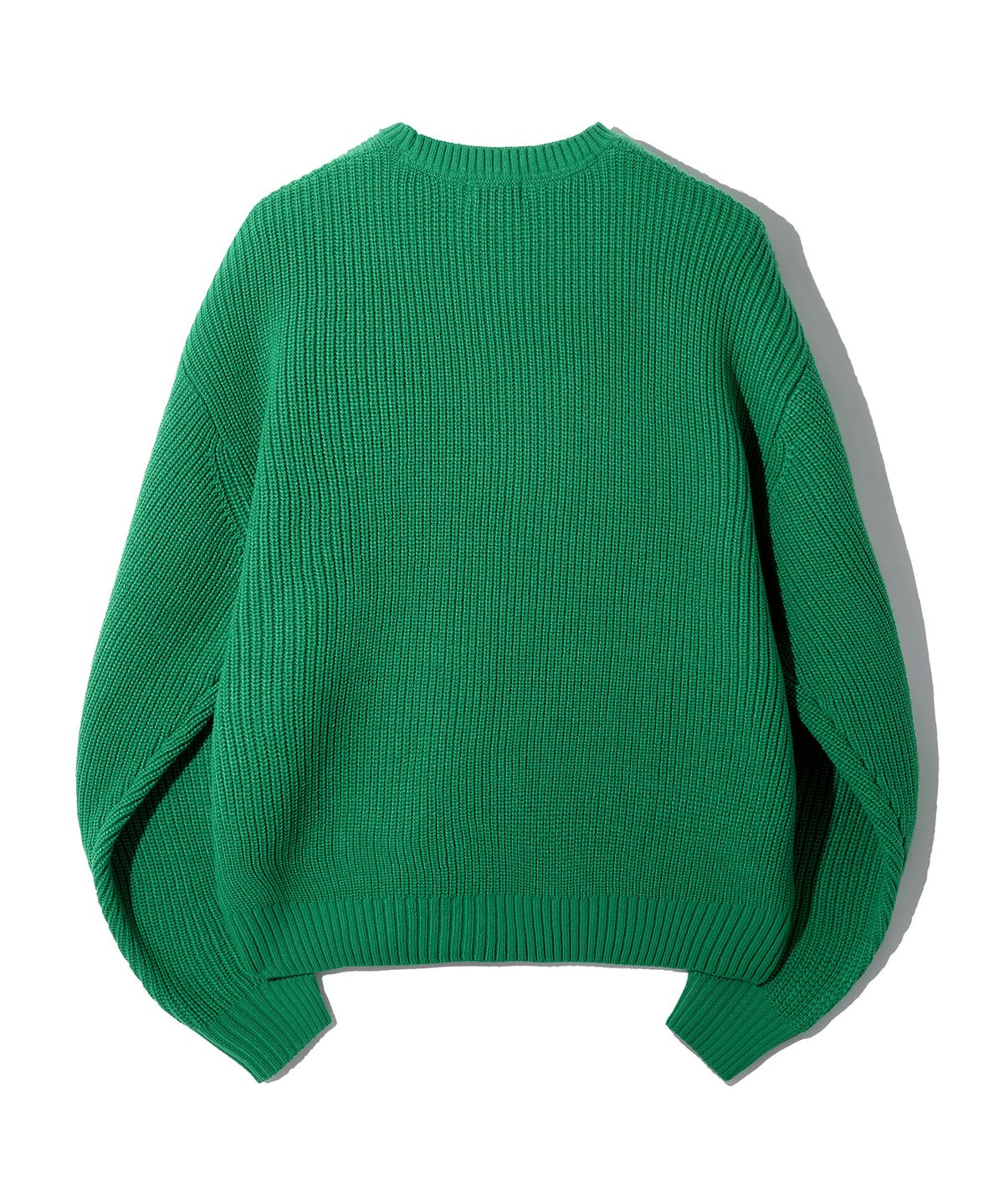 그루브라임(GROOVE RHYME) HACHI BASIC KNIT (GREEN) [LRSFCTK706M]