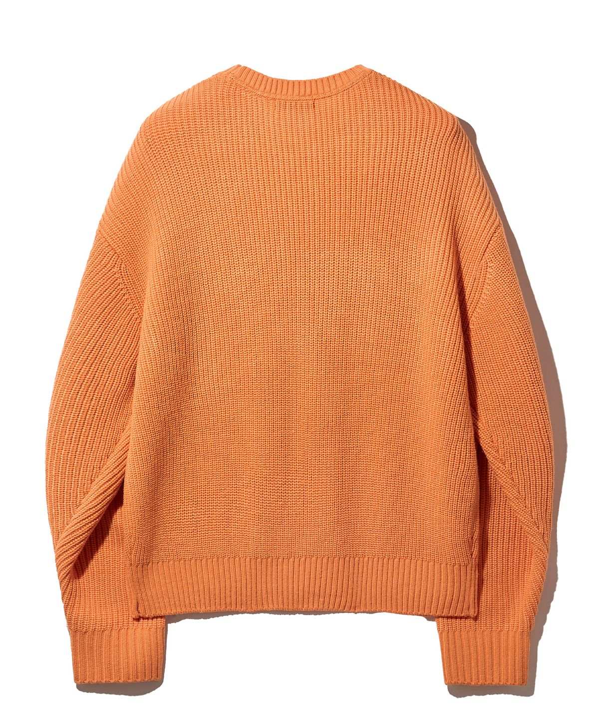그루브라임(GROOVE RHYME) HACHI BASIC KNIT (ORANGE) [LRSFCTK706M]