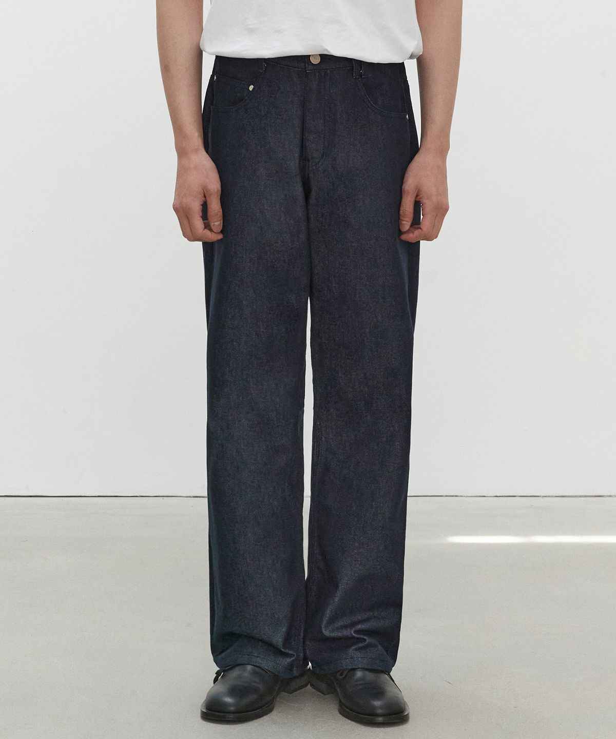 데케트(DECET) Mid Rise Wide Jeans DCPT027CPIndigo