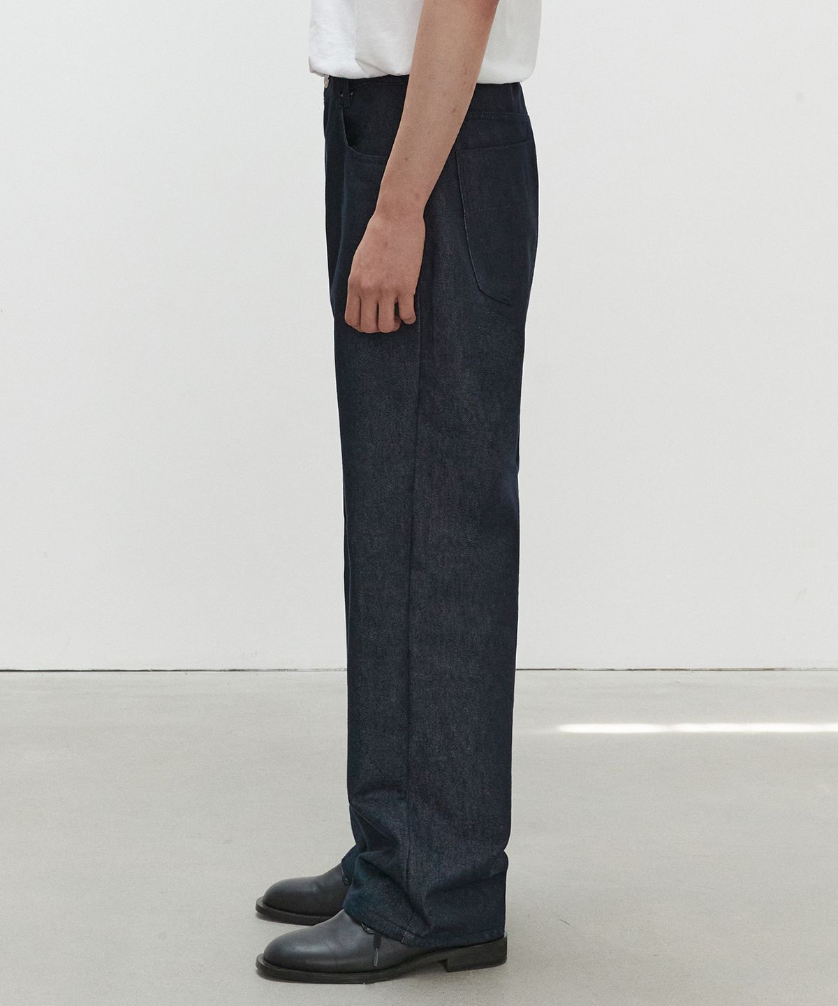 데케트(DECET) Mid Rise Wide Jeans DCPT027CPIndigo