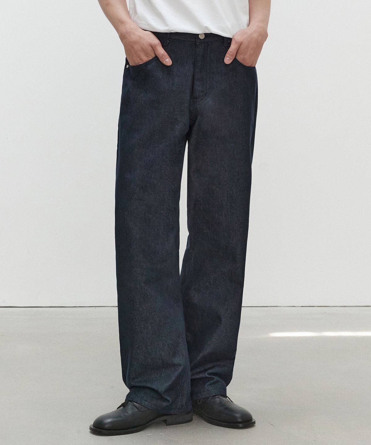 데케트(DECET) Mid Rise Wide Jeans DCPT027CPIndigo
