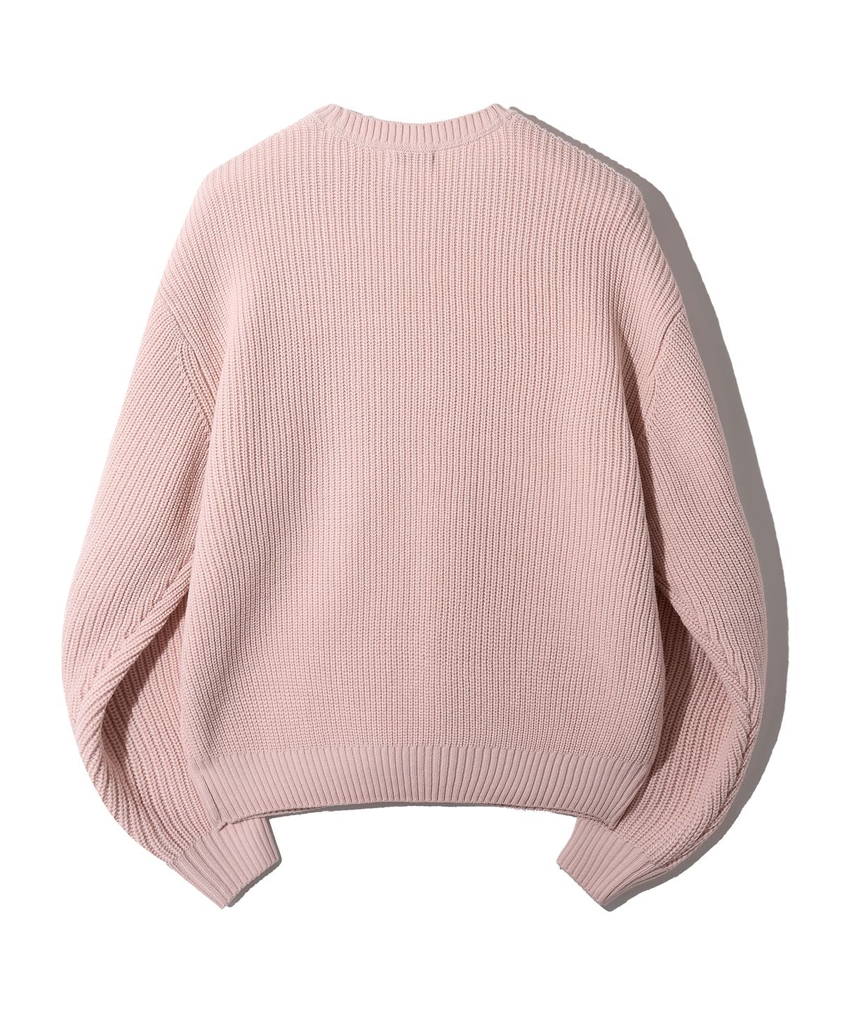 그루브라임(GROOVE RHYME) HACHI BASIC KNIT (PINK) [LRSFCTK706M]