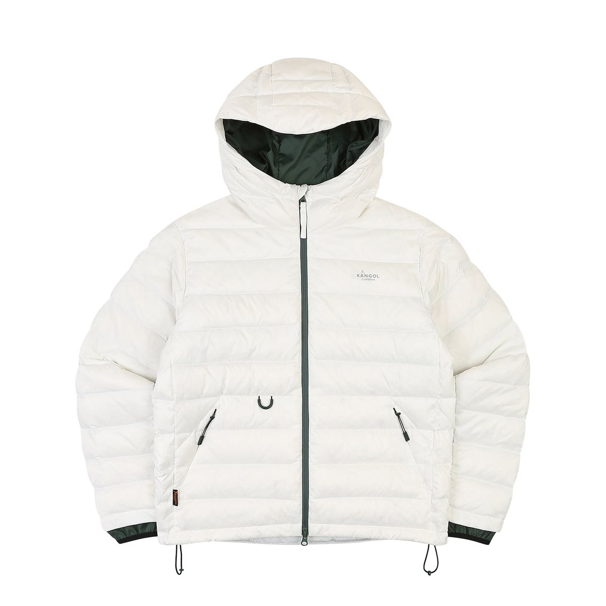 캉골(KANGOL) CBR 스카펠 경량 다운 7011 화이트