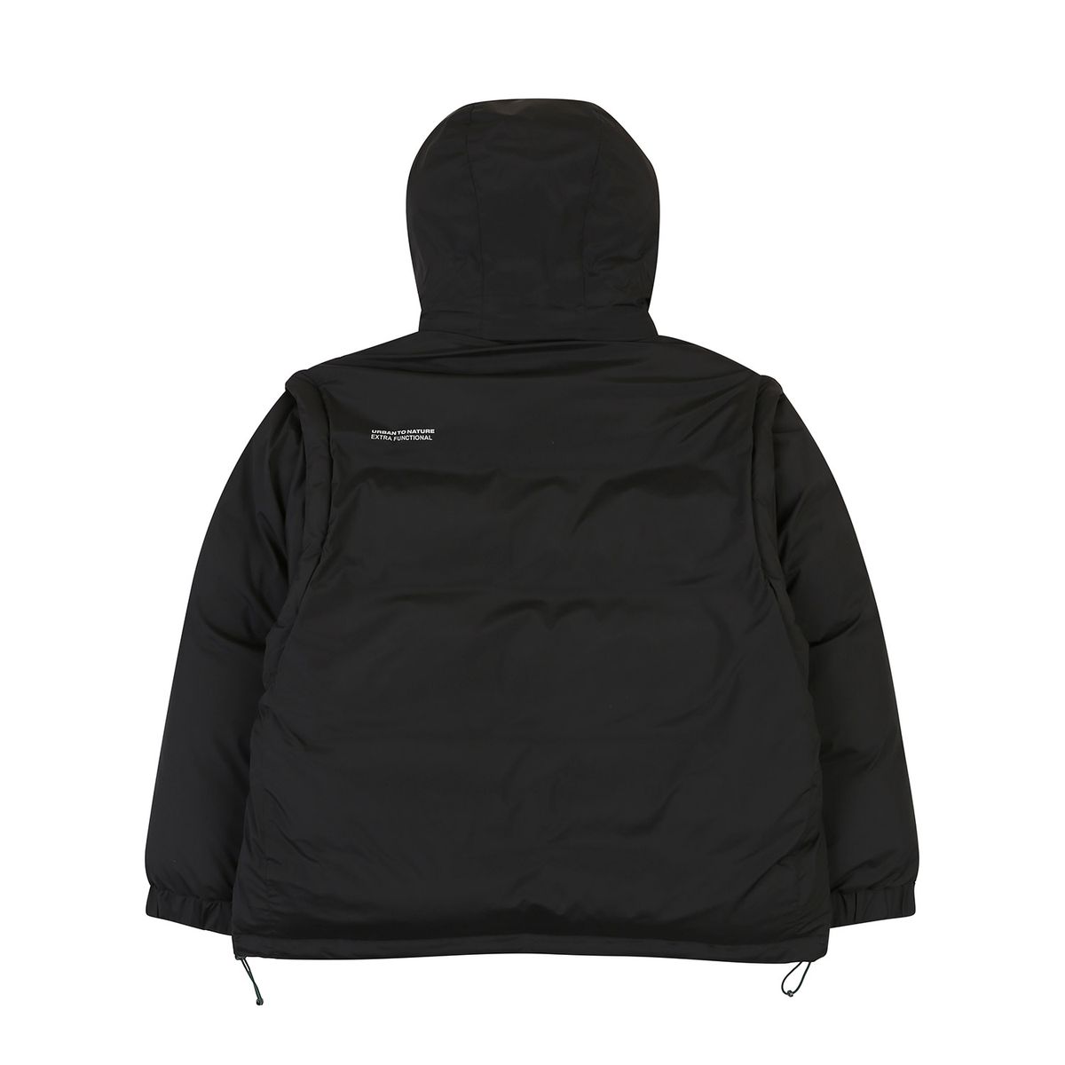 캉골(KANGOL) CBR 스카펠 디테쳐블 구스 다운 7012 블랙