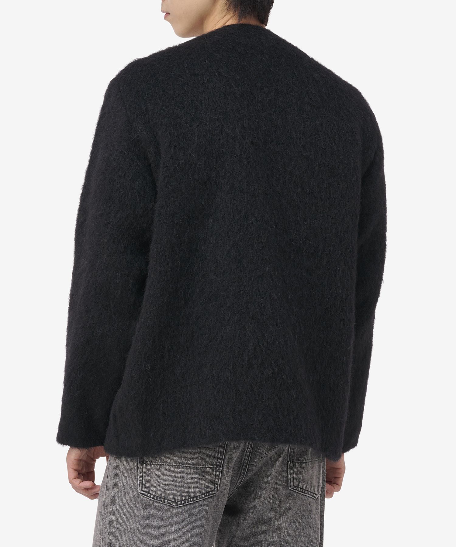 MUSINSA | OUR LEGACY Mohair Cardigan - Black / M4206CBM MUSINSA | OUR LEGACY Mohair Cardigan - Black / M4206CBM