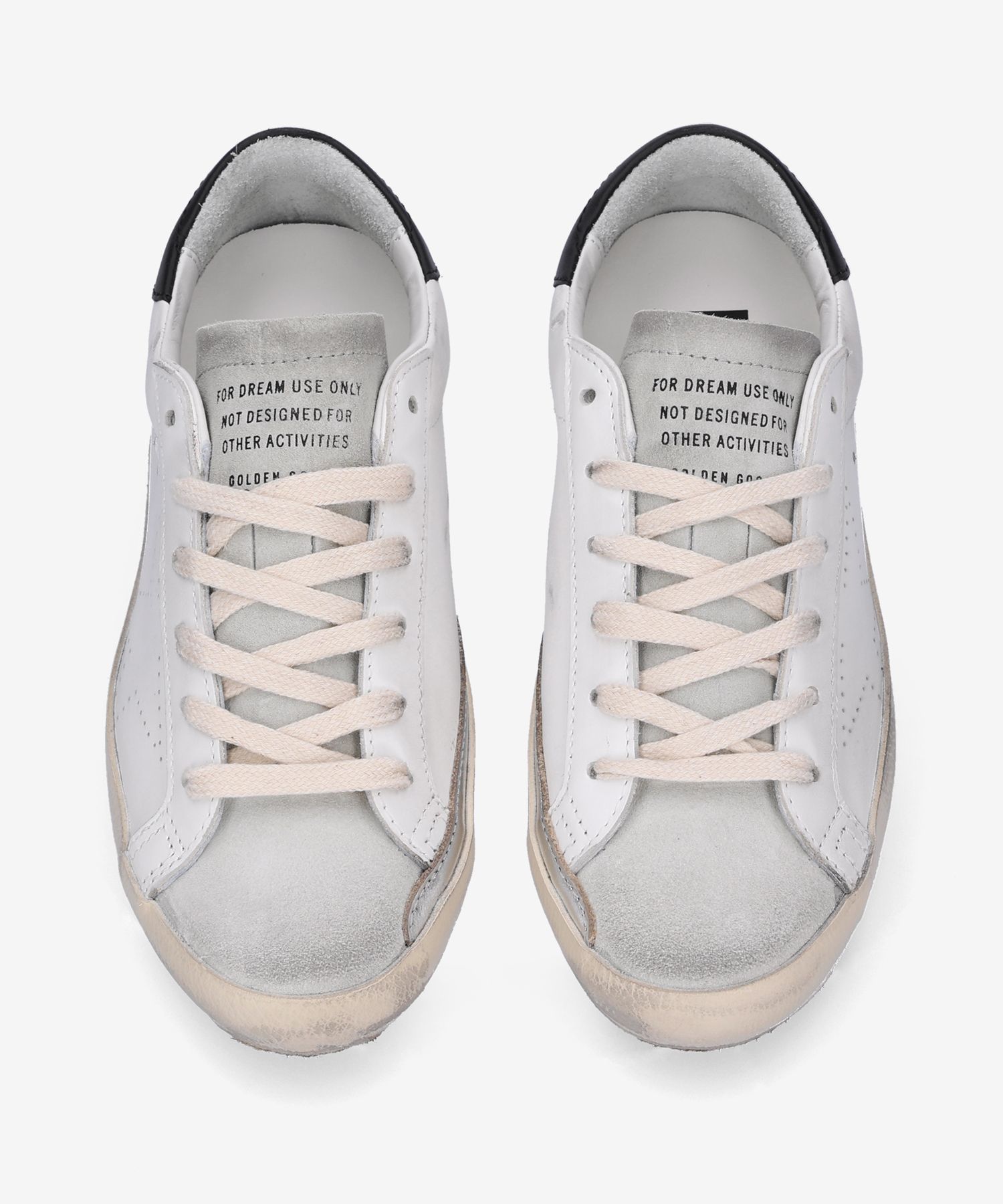 MUSINSA公式 | GOLDEN GOOSE スーパースターブラックタブスニーカー 