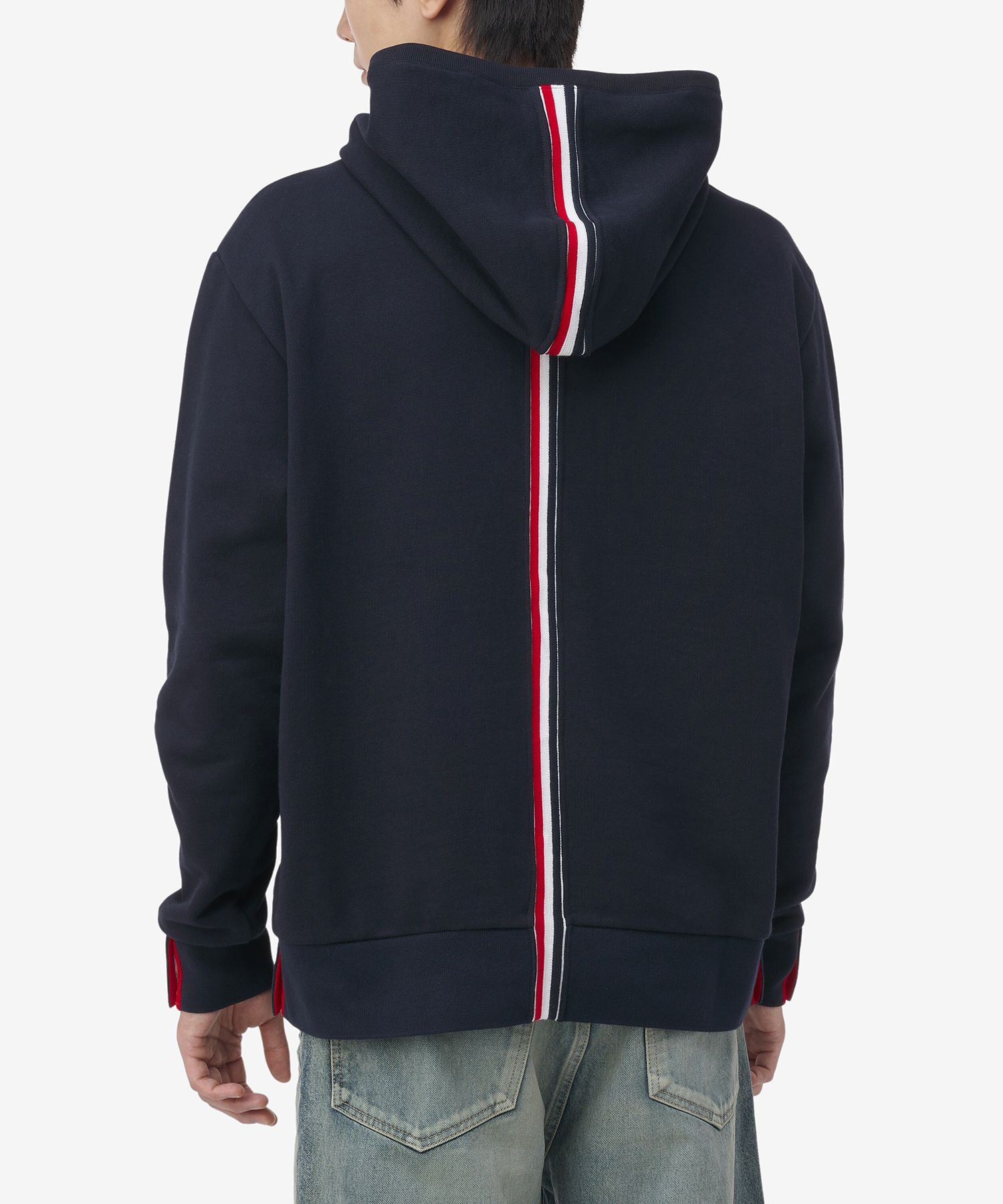 MUSINSA公式 | THOM BROWNE ループバッグセンターバックストライププル 