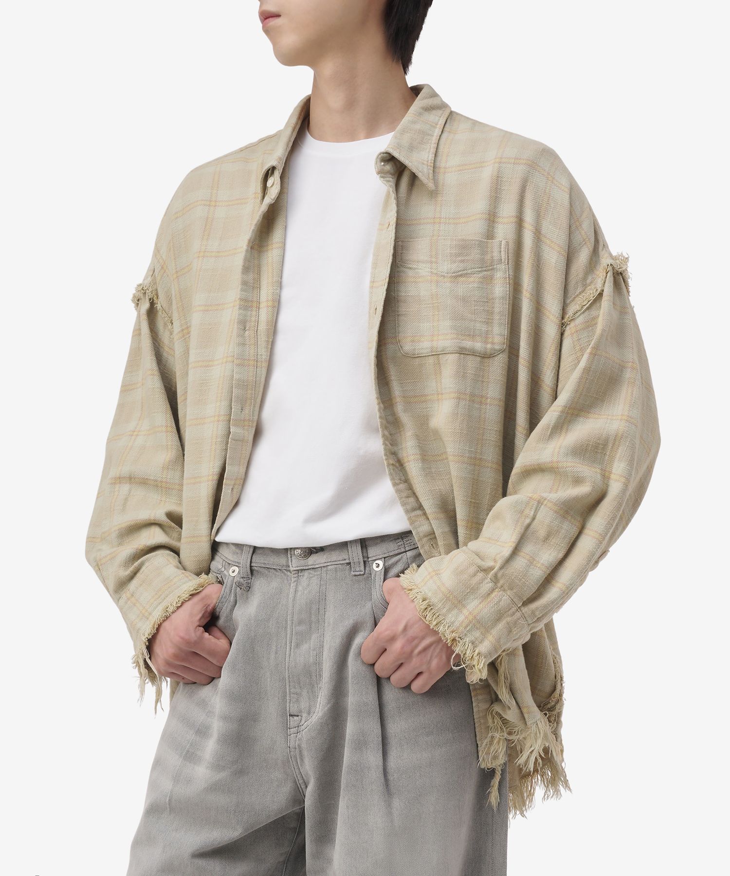 STANDARD” COZUN Double V-Gusset Crew Neck Sweatshirt BR-3000