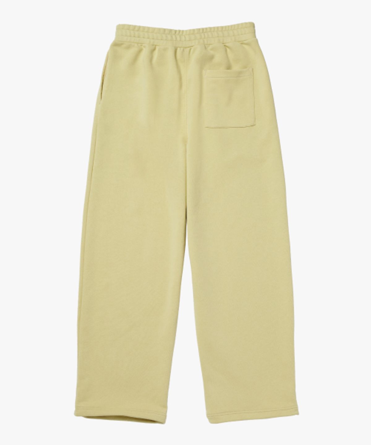 골스튜디오(GOALSTUDIO) ESSENTIAL PAINTED WIDE PANTS-LIGHT YELLOW