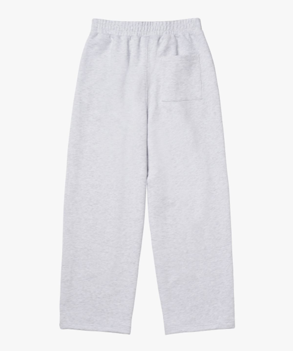 골스튜디오(GOALSTUDIO) ESSENTIAL PAINTED WIDE PANTS-MELANGE GREY