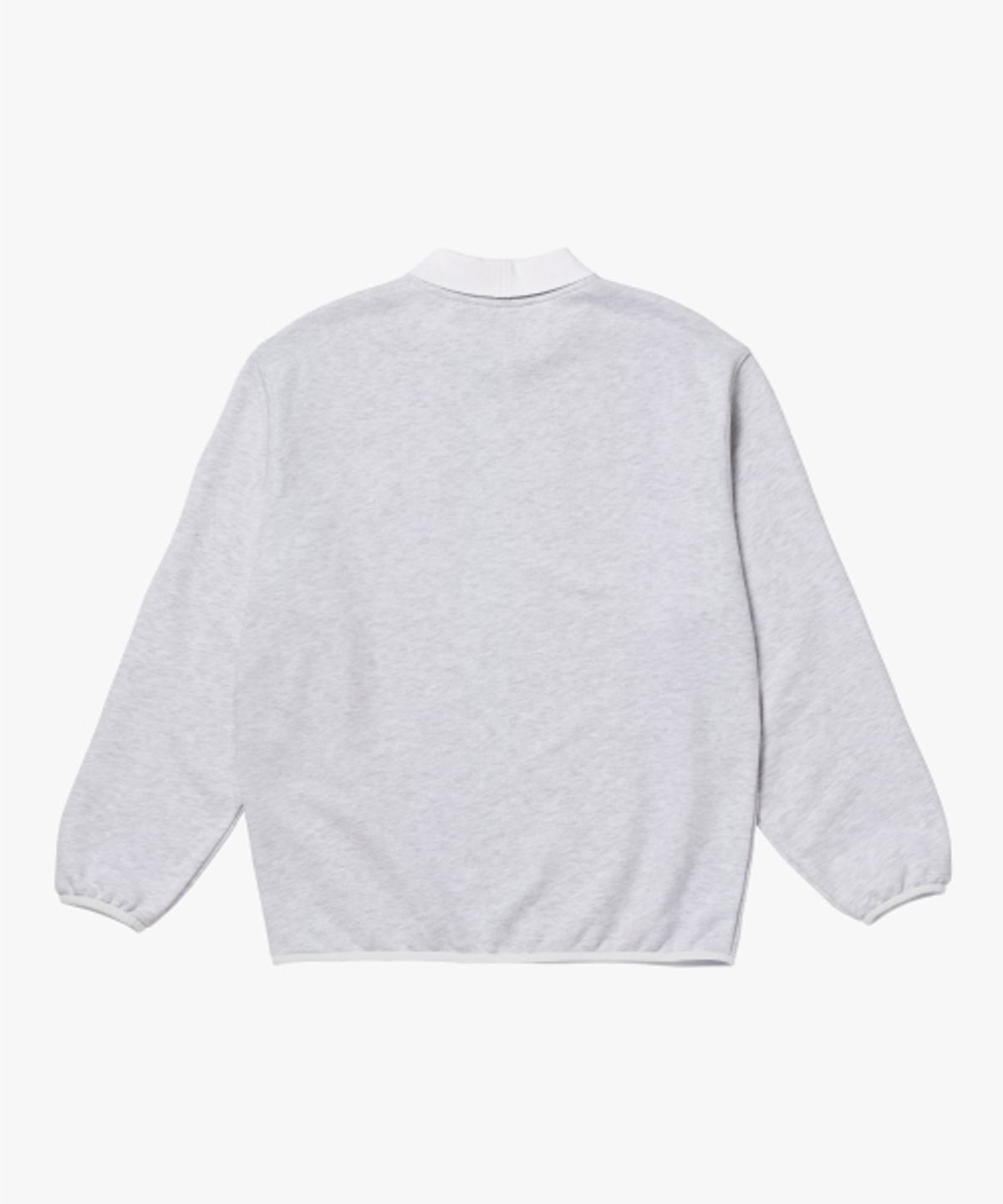 골스튜디오(GOALSTUDIO) ESSENTIAL COLLARED SWEAT-MELANGE GREY
