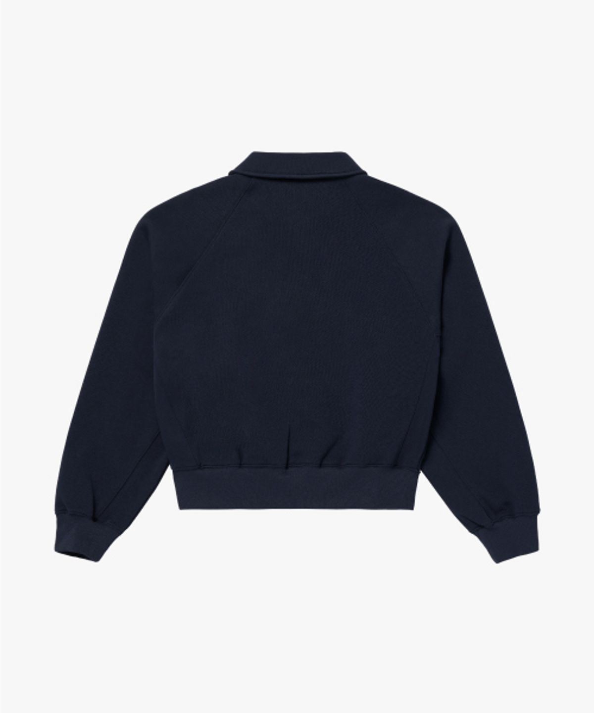 골스튜디오(GOALSTUDIO) WOMENS COLLARED FULL ZIP-UP-DARK NAVY