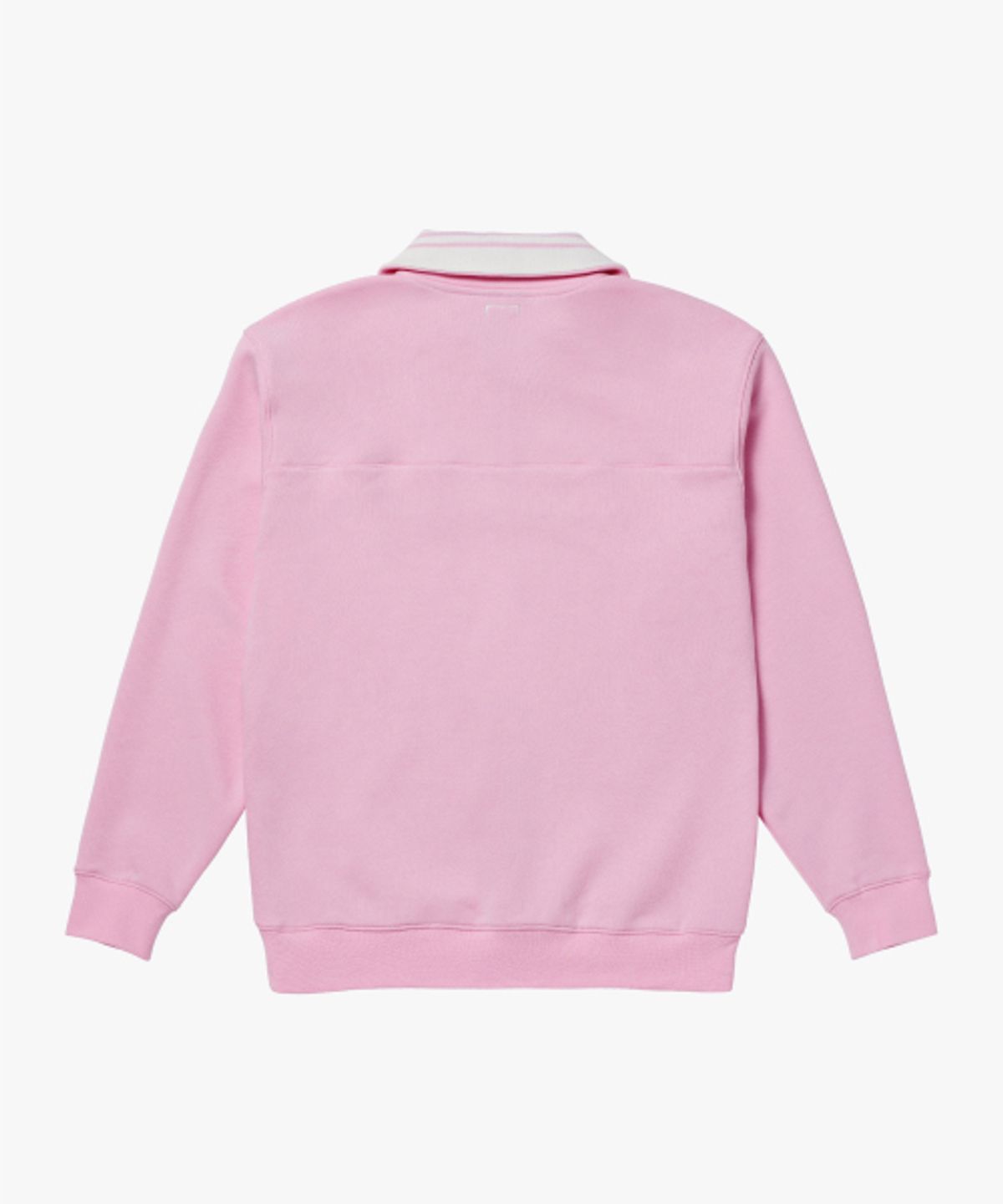 골스튜디오(GOALSTUDIO) SCRIPT LOGO HALF ZIP-UP-LIGHT PINK