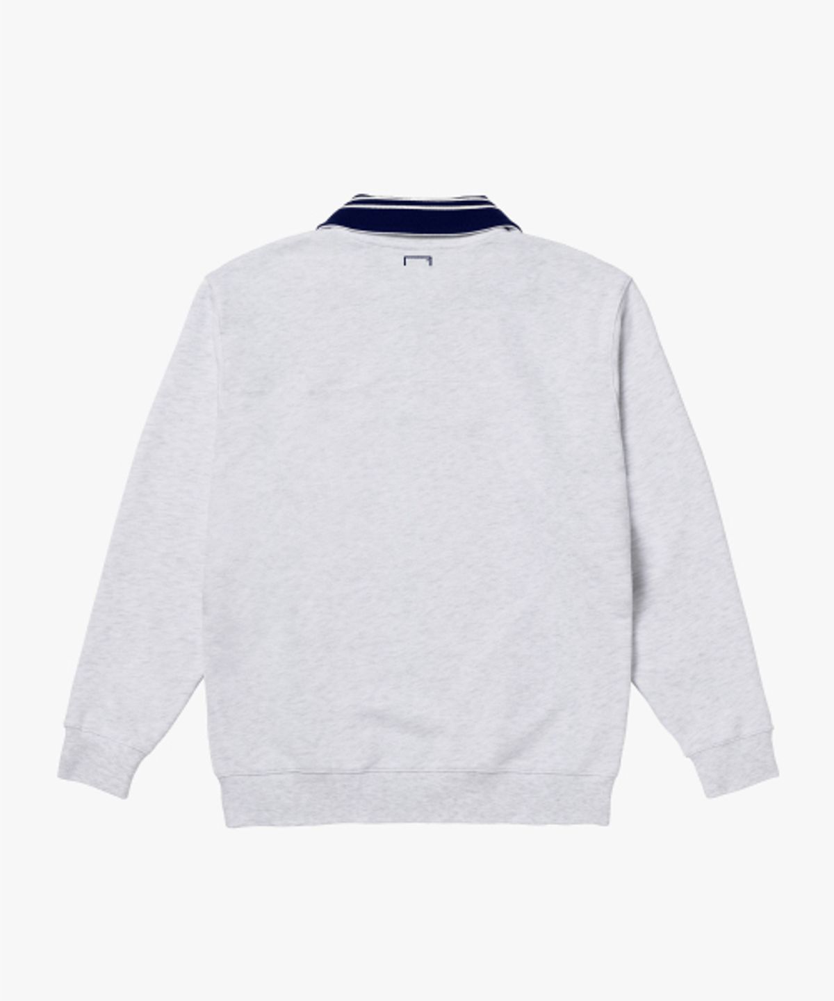 골스튜디오(GOALSTUDIO) SCRIPT LOGO HALF ZIP-UP-MELANGE GREY