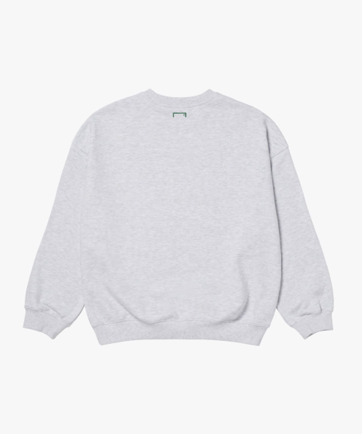골스튜디오(GOALSTUDIO) OVER FIT LIVE THE GOAL SWEAT-MELANGE GREY