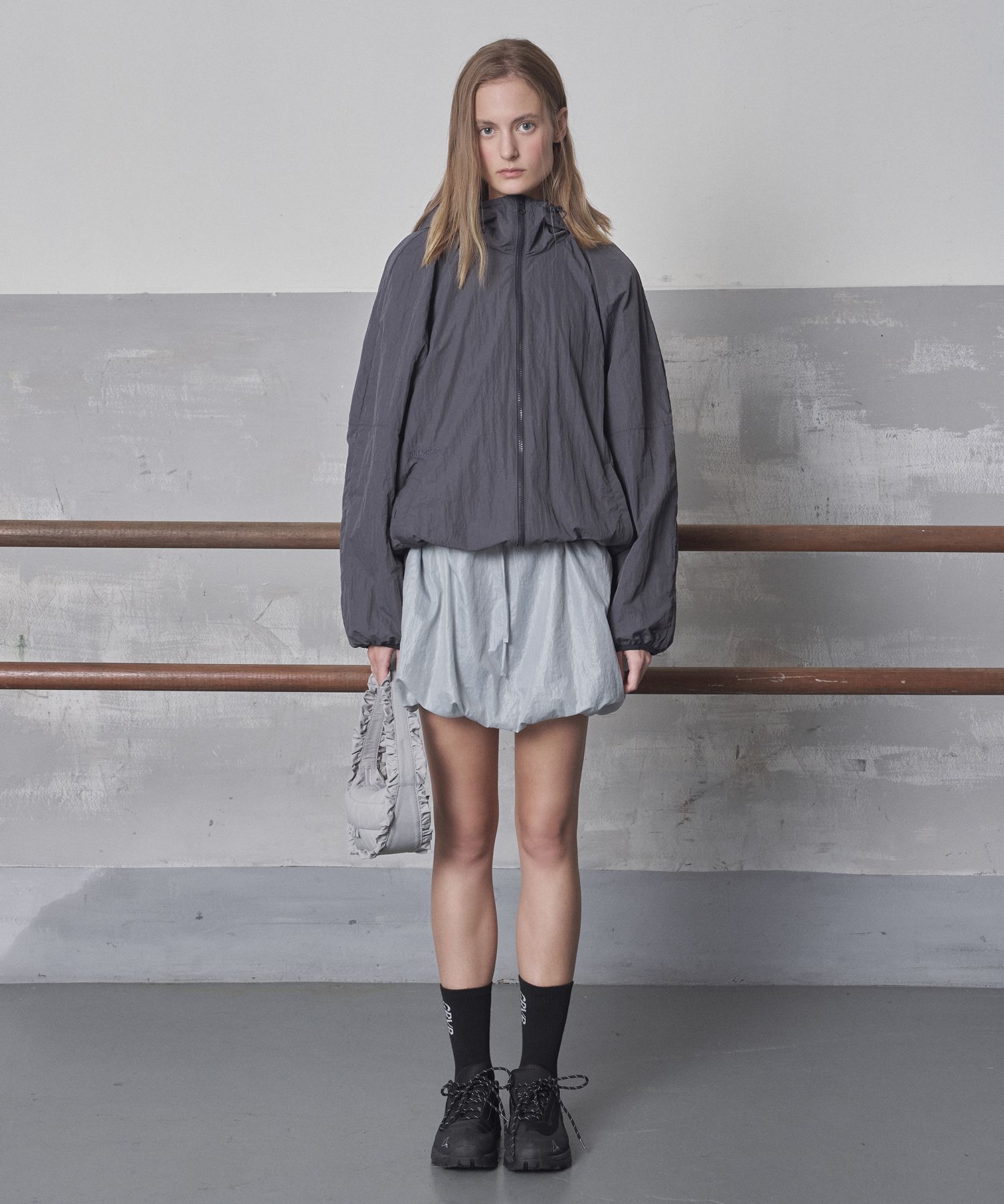 ★2023FW新作★MUSINSAXGROVE★GRVR SPORTS_REVERSIBLE JUMPER MUSINSA | GROVE GRVR SPORTS_Reversible Jumper_CHARCOAL