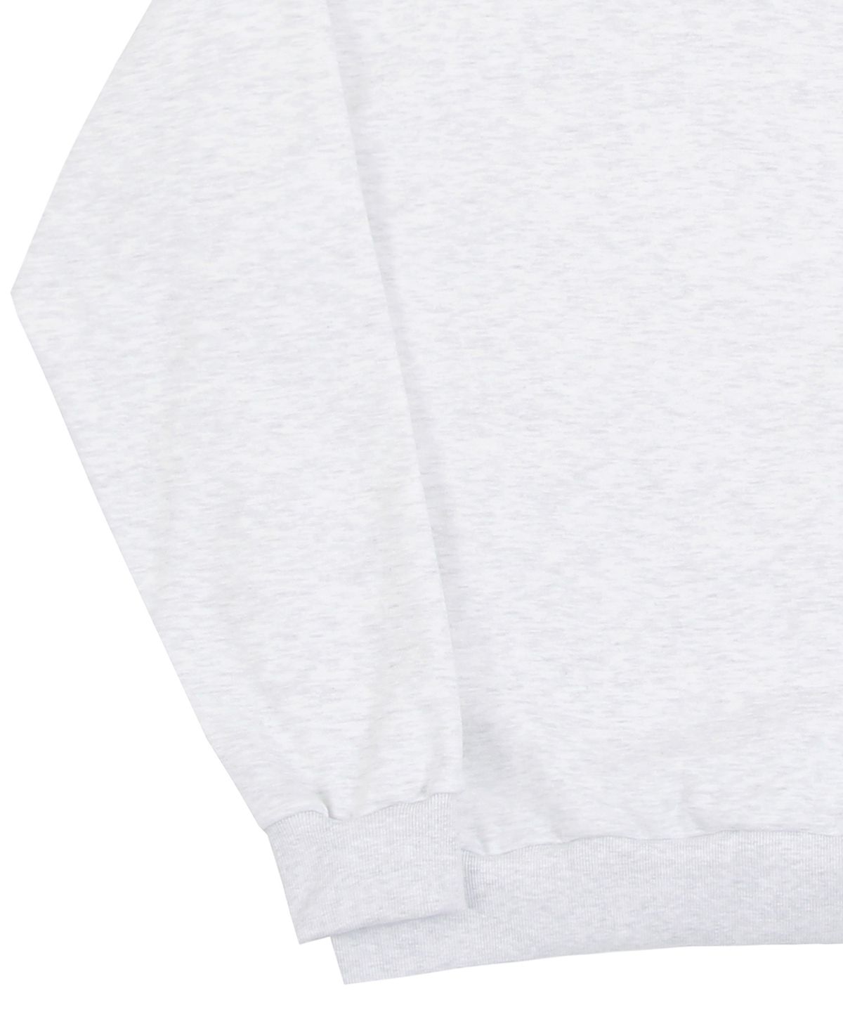 그레이버(GRAVER) [UNISEX]ODDSMILE 썬 스마일 맨투맨_멜란지화이트