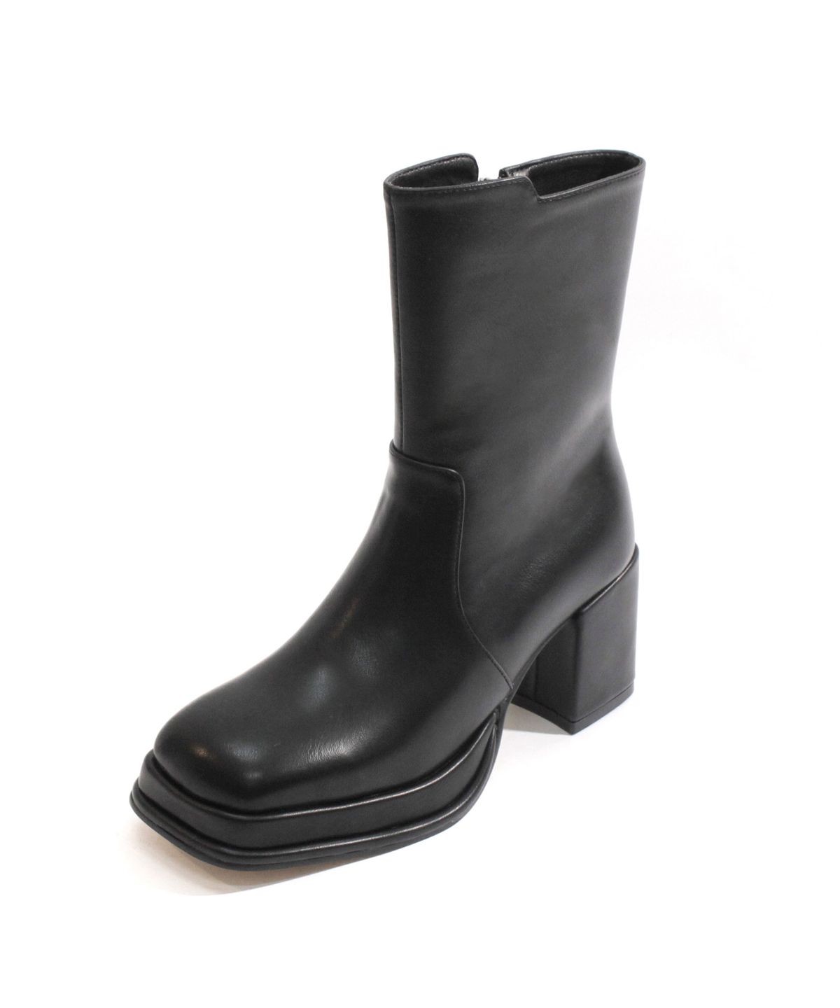 슈하이(SHOEHI) 소니아 스퀘어토 앵클 부츠 B3811(2Colors)