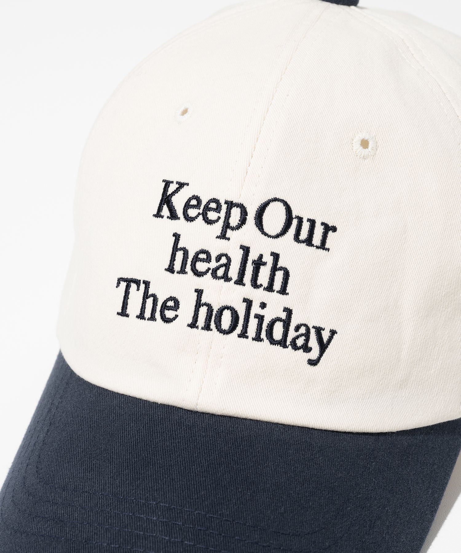 ●MILLO ARCHIVE● Holiday Signature Ball Cap Cream ML056 MILLO ARCHIVE Holiday Signature Ball Cap