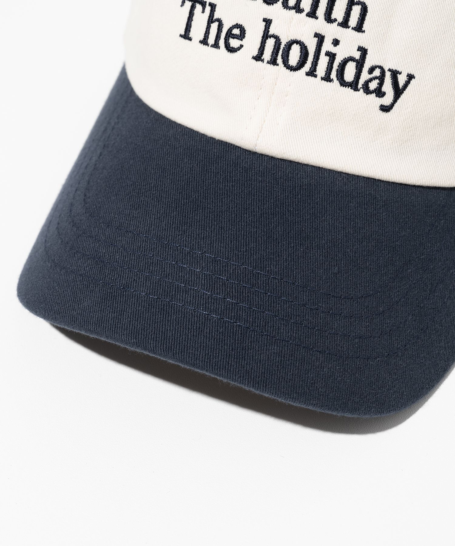 ●MILLO ARCHIVE● Holiday Signature Ball Cap Cream Navy ML05 MUSINSA公式 | MILLO ARCHIVE Holiday Signature Ball Cap