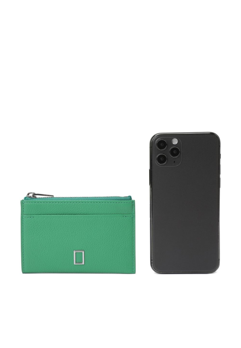 쿠론(COURONNE) 플레이트 플랫 코인 지갑_RCACX23614GRX - 사이즈 & 후기 | 무신사